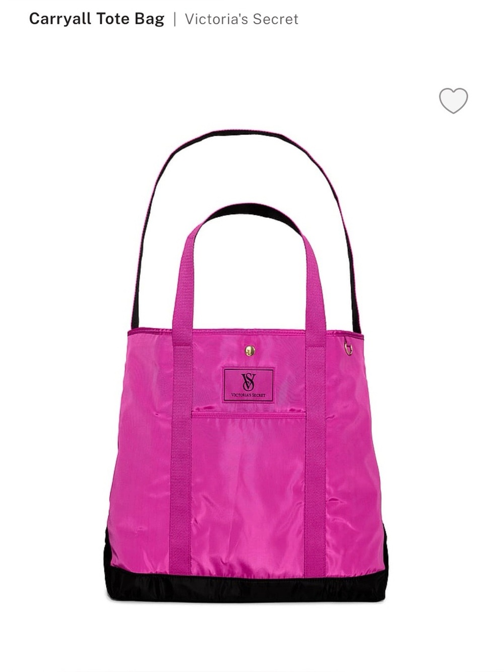 NWT Victoria’s Secret Carry All Tote bag